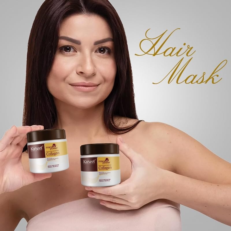 Karseell Collagen Deep Repair Conditioning Hair Mask | قناع الشعر كارسيل بالكولاجين لإصلاح الشعر بعمق