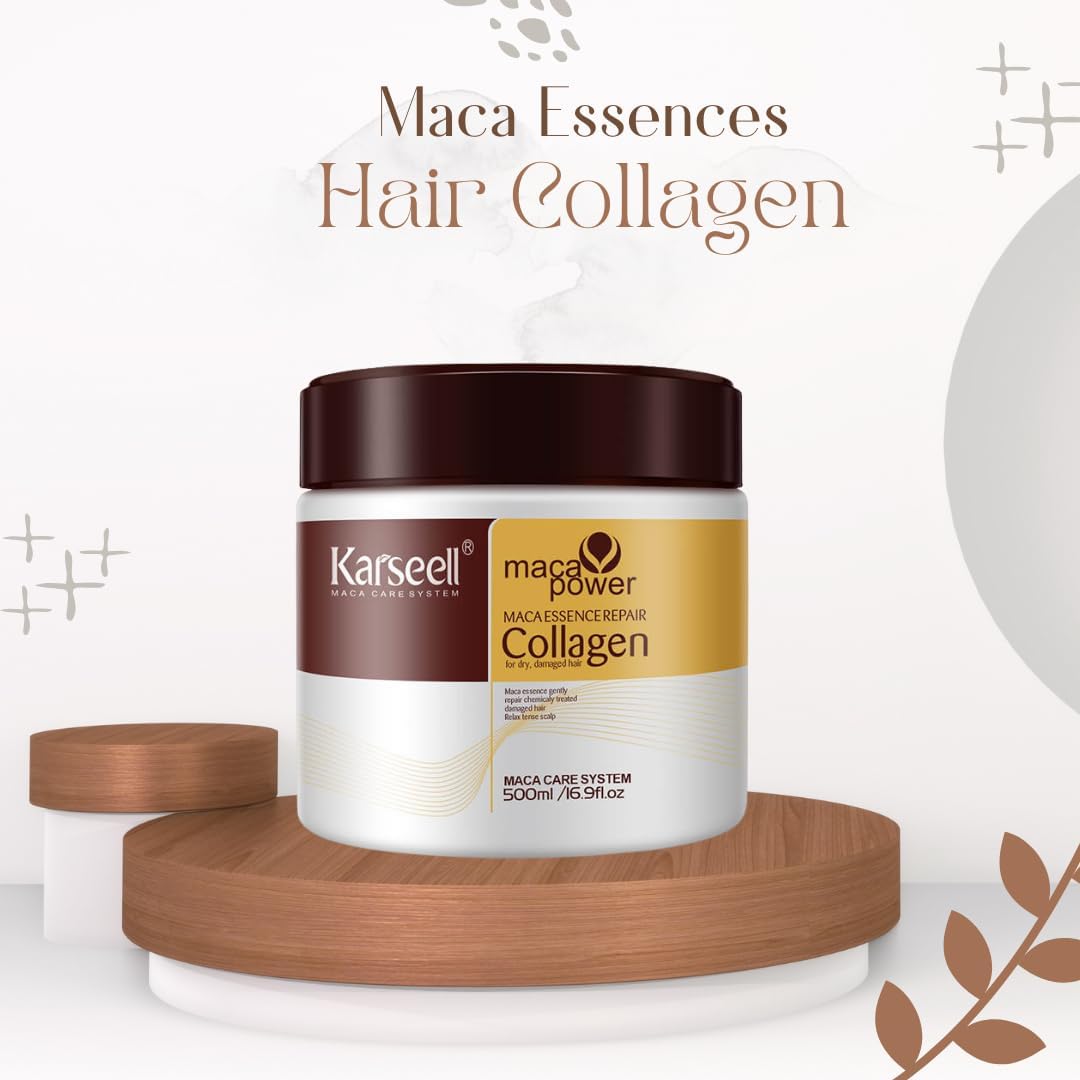 Karseell Collagen Deep Repair Conditioning Hair Mask | قناع الشعر كارسيل بالكولاجين لإصلاح الشعر بعمق