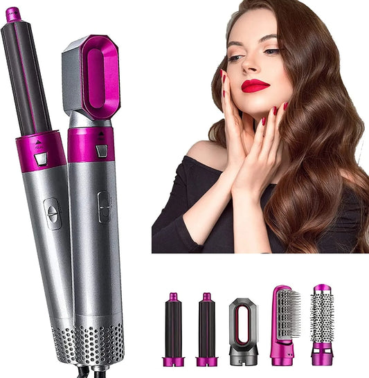 5 In 1 Hot Air Styler Curler Brush || فرشاة تجعيد الشعر بالهواء الساخن 5 في 1