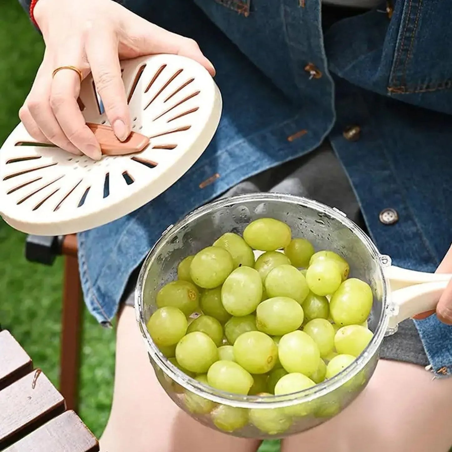2 In 1 Drainer And Strainer Bowl || مصفاة ووعاء 2 في 1