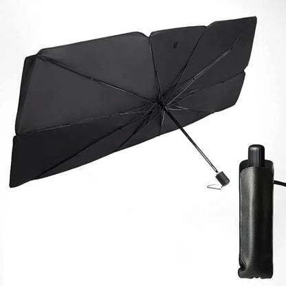 Car Windshield Sun Shade Umbrella || مظلة واقية من الشمس للزجاج الأمامي للسيارة