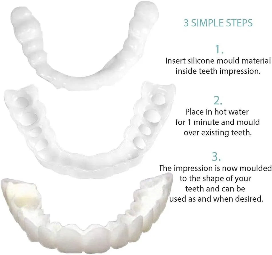 Comfort Fit Flexible Teeth || أسنان مرنة مريحة